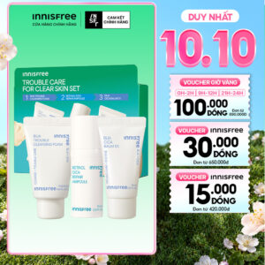 Bộ sản phẩm Trouble Care For Clear Skin Set (HSD 8/2026)