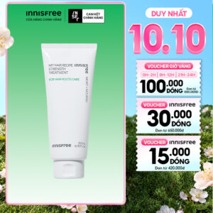Dầu xả phục hồi gãy rụng INNISFREE My Hair Recipe Strength Treatment