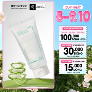 Gel làm dịu đa năng nha đam INNISFREE Aloe Revital Soothing Gel 300