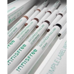 Chì kẻ mắt thuần chay chống nước INNISFREE Simple Label Waterproof P