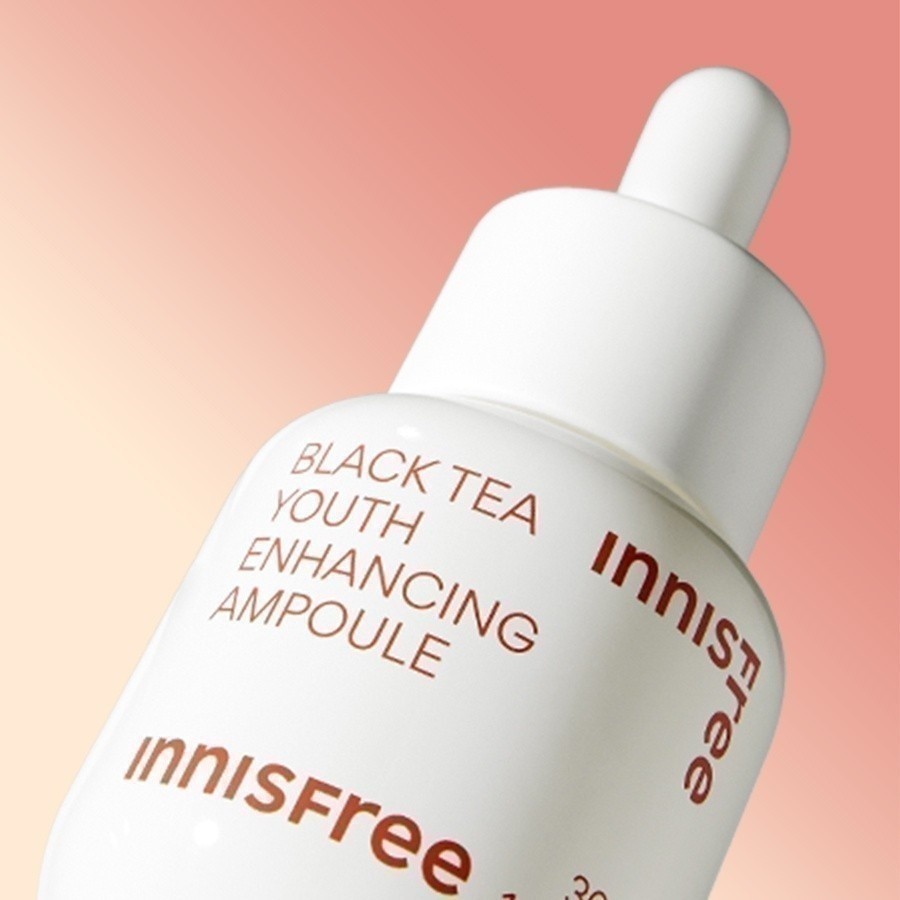Hiệu quả chăm sóc da vượt trội của INNISFREE Black Tea Youth Ampoule