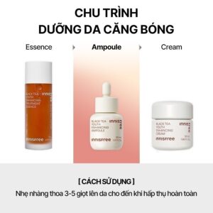 Tinh chất phục hồi da và chống lão hóa trà đen INNISFREE Black Tea Y