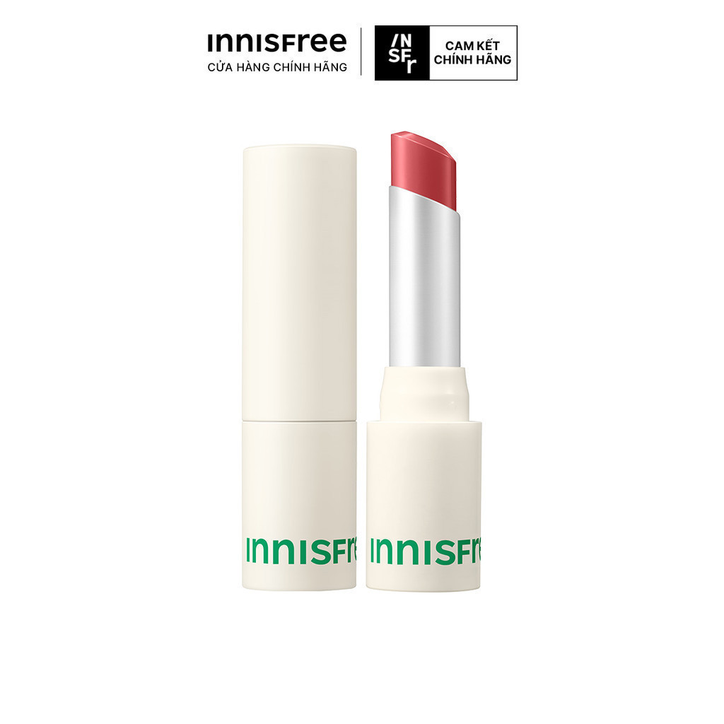 Bao bì sản phẩm trang điểm làm đẹp tự nhiên INNISFREE Airy Matte Lipstick 3.5 g tiện dụng