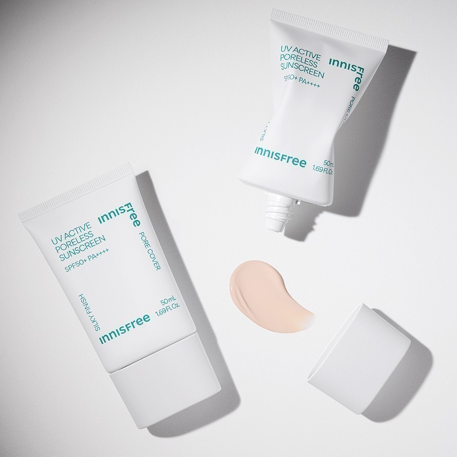 Kem chống nắng kem lót làm mịn lỗ chân lông INNISFREE UV Active Pore