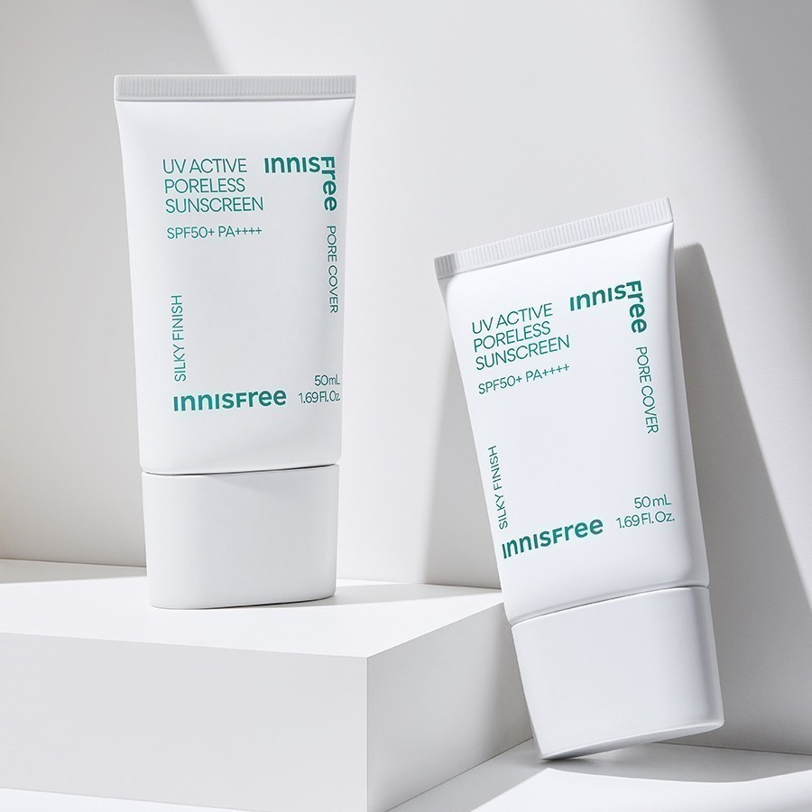 Kem chống nắng kem lót làm mịn lỗ chân lông INNISFREE UV Active Pore