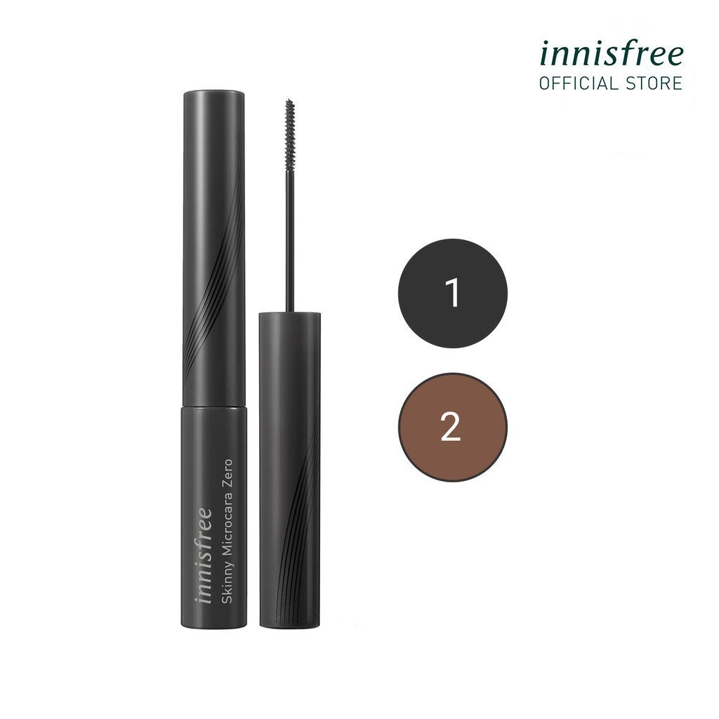 Chất kem sản phẩm chăm sóc da chuyên sâu chính hãng INNISFREE Skinny Microcara Zero thoa đều trên da