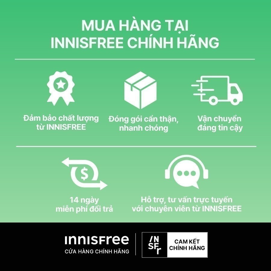Kem dưỡng ẩm trà xanh và phục hồi da với Probiotics INNISFREE Probio