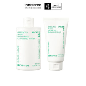 Bộ đôi INNISFREE Green Tea Amino - ảnh từ gian hàng Shopee