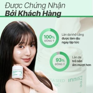 (Quà tặng không bán) Kem dưỡng ẩm trà xanh INNISFREE Green Tea Seed