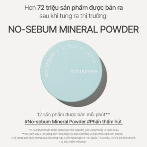 INNISFREE x Bộ 2 Phấn phủ kiềm dầu dạng bột INNISFREE No Sebum Miner