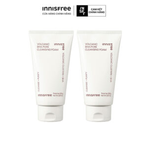 INNISFREE x Bộ 2 Sữa rửa mặt se khít lỗ chân lông INNISFREE Volcanic