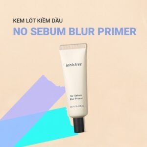 innisfree no sebum blur primer - ảnh sản phẩm 3