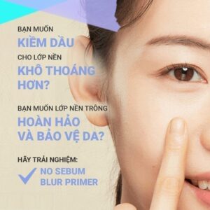 Kem lót kiềm dầu làm mịn lỗ chân lông INNISFREE No Sebum Blur Primer