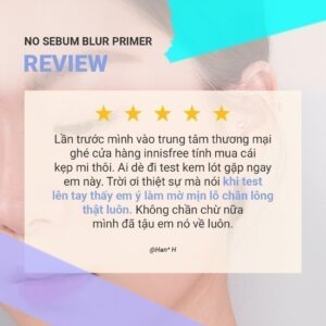 Kem lót kiềm dầu làm mịn lỗ chân lông INNISFREE No Sebum Blur Primer