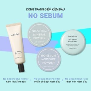 Kem lót kiềm dầu làm mịn lỗ chân lông INNISFREE No Sebum Blur Primer