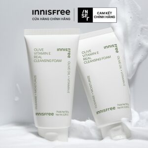 Sữa rửa mặt dưỡng ẩm INNISFREE Olive Real Cleansing Foam 150g