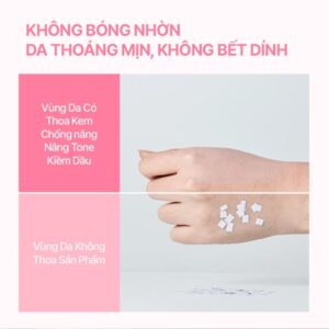 Kem chống nắng nâng tông kiềm dầu INNISFREE Tone Up No Sebum SPF 50+