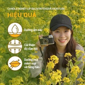 Son dưỡng môi không màu INNISFREE Canola Honey Lip Balm Deep Moistur