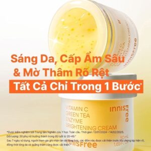 Kem dưỡng Vitamin C sáng da, mờ thâm dạng gel INNISFREE Green Tea En