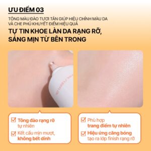 Kem chống nắng Vitamin C nâng tông sáng da SPF 50+ PA++++ 50ml