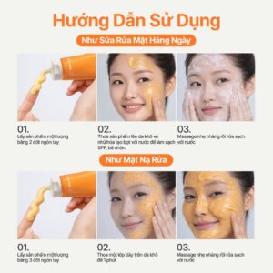 INNISFREE Vitamin C Brightening Mask-To-Foam Cleanser - ảnh HAR