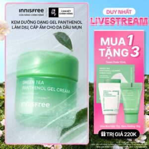 INNISFREE x Kem dưỡng dạng gel INNISFREE Panthenol Gel Cream làm