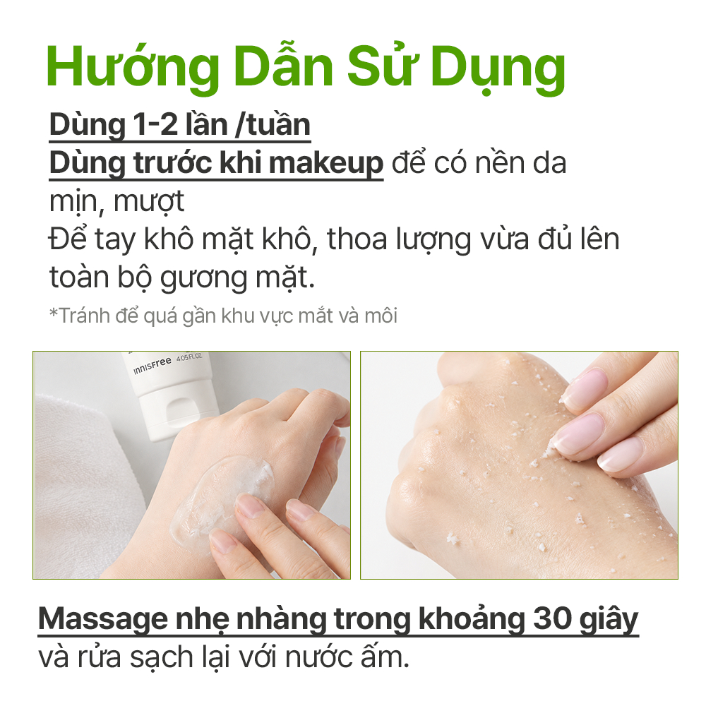 INNISFREE Green Barley Peeling Gel set - ảnh nguồn HAR