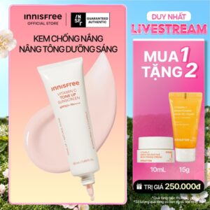 INNISFREE x Kem chống nắng Vitamin C nâng tông sáng da SPF 50+ PA