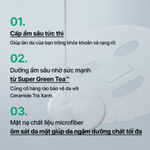 INNISFREE Green Tea Ceramide Milk K-Hydration Mask - ảnh sản phẩm từ HAR
