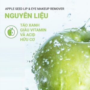 Dầu tẩy trang mắt và môi INNISFREE Apple Seed Lip & Eye Makeup R
