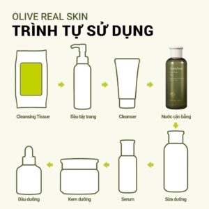 Nước cân bằng dưỡng ẩm INNISFREE Olive Real Skin 170ml