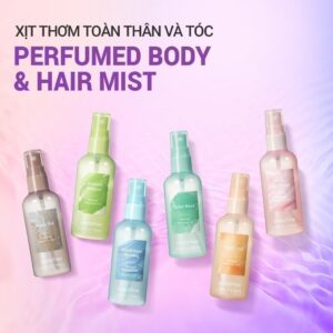 Xịt thơm toàn thân INNISFREE Perfumed Body & Hair Mist 100ml (Ne