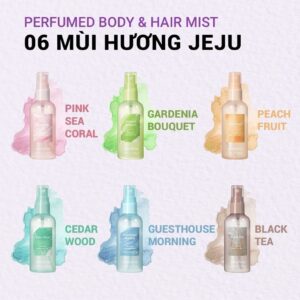 Xịt thơm toàn thân INNISFREE Perfumed Body & Hair Mist 100ml (Ne