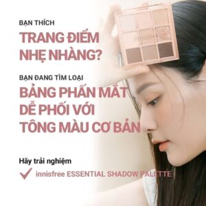 Bảng phấn mắt các màu cơ bản INNISFREE Essential Shadow Palette 8.3