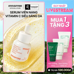 INNISFREE x KOL serum Vitamin C sáng da, mờ thâm mụn INNISFREE Green