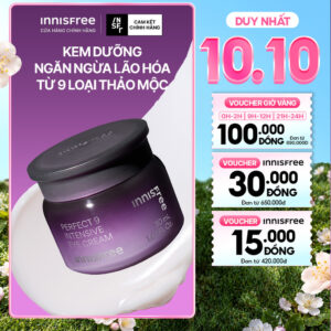 Kem dưỡng ngăn ngừa lão hóa chuyên sâu INNISFREE Perfect 9 Intensive